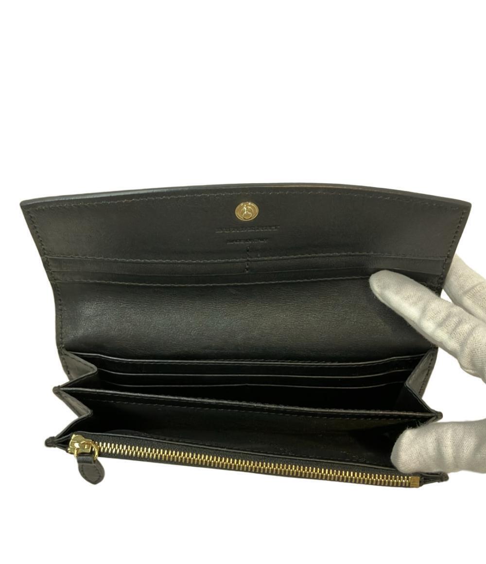 Burberry Wallet Long Black